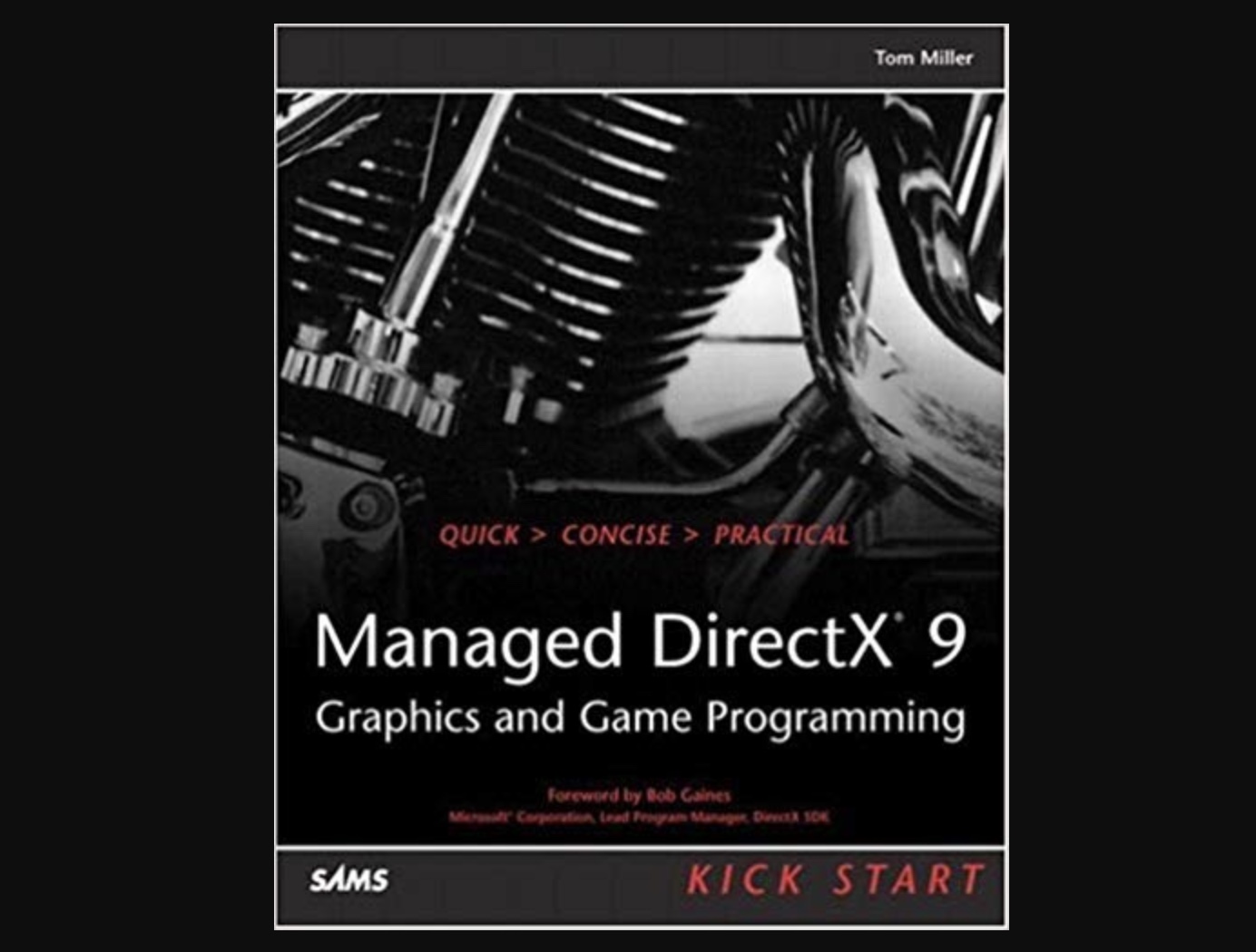 Sams Microsoft Managed DirectX 9 Programming Book Cover (2003)